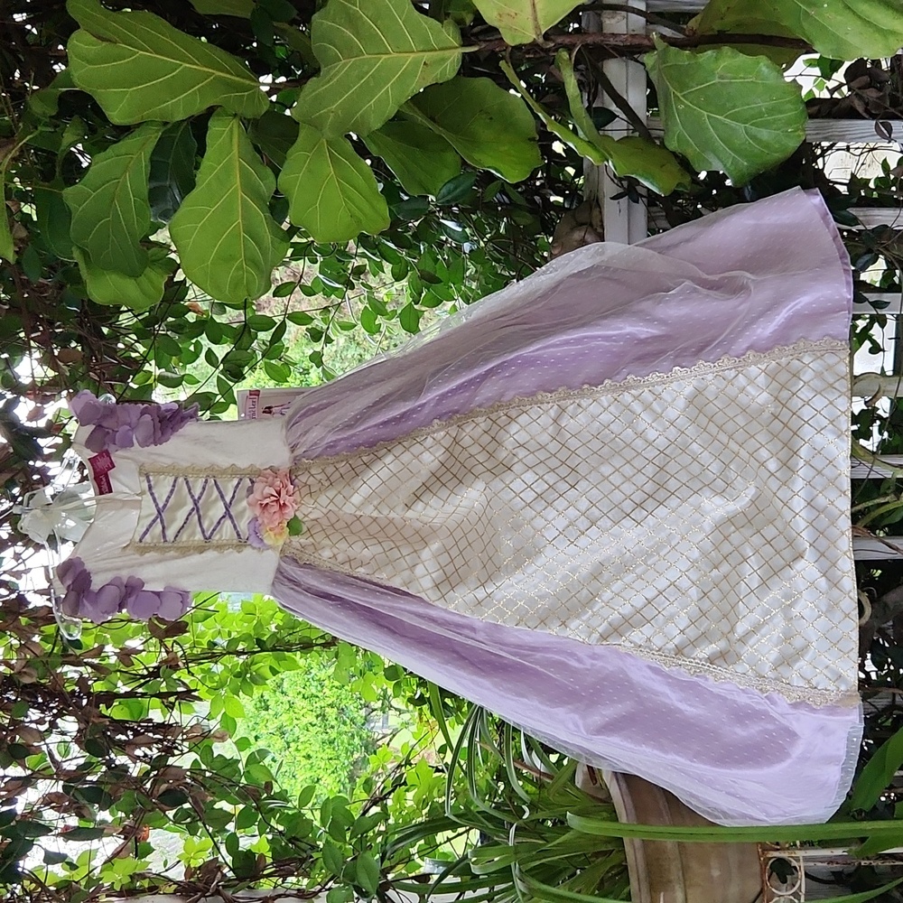 Girls What A Character! Princess Play Dress sz S 7/8